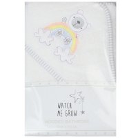 WF1651: Baby Unisex Rainbow Hooded Towel/Robe